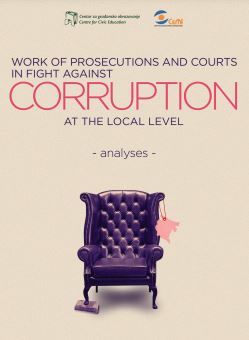 Work of prosecutions and courts in fight against corruption at the local level - Analyses