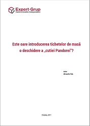 Este oare introducerea tichetelor de masă o deschidere a „cutiei Pandorei”?