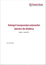 Ratingul transparenței acționarilor băncilor din Moldova