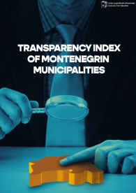 Transparency index of Montenegrin municipalities Cover Image