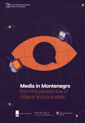 Media in Montenegro from the perspective of citizens and journalists Cover Image
