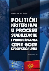 Political criteria in the process of stabilization and association of Montenegro to European Union
