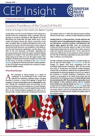Croatia's Presidency of the Council of the EU Cover Image
