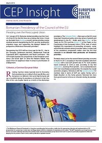 Romanian Presidency of the Council of the EU Cover Image