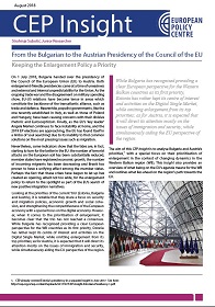 From the Bulgarian to the Austrian Presidency of the Council of the EU