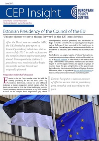 Estonian Presidency of the Council of the EU Cover Image