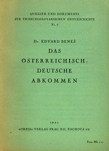 Das Österreichisch-Deutsche Abkommen