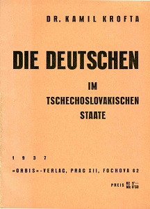 Die Deutschen im tschechoslovakischen Staate