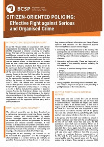 CITIZEN-ORIENTED POLICING: Effective Fight against Serious and Organised Crime Cover Image