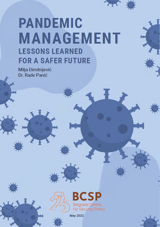 PANDEMIC MANAGEMENT: LESSONS LEARNED FOR A SAFER FUTURE Cover Image