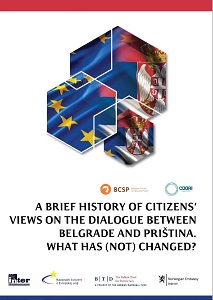 A brief history of citizens’ views on the dialogue between Belgrade and Priština. What has (not) changed? Cover Image
