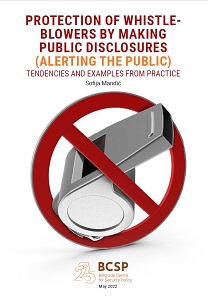 PROTECTION OF WHISTLE-BLOWERS BY MAKING PUBLIC DISCLOSURES (ALERTING THE PUBLIC) Cover Image