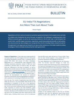 EU-India FTA Negotiations Are More Than Just About Trade Cover Image