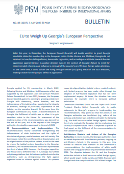 EU to Weigh Up Georgia’s European Perspective