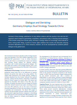 Dialogue and Derisking: Germany Employs Dual Strategy Towards China Cover Image