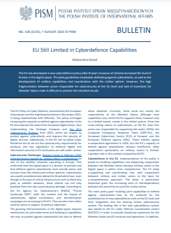 EU Still Limited in Cyberdefence Capabilities Cover Image