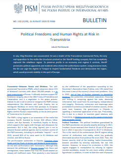 Political Freedoms and Human Rights at Risk in Transnistria Cover Image