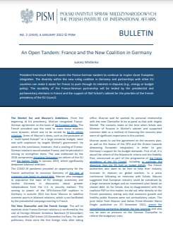 An Open Tandem: France and the New Coalition in Germany Cover Image