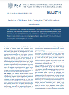 Evolution of EU Travel Rules During the COVID-19 Pandemic Cover Image