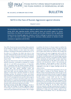 NATO in the Face of Russian Aggression against Ukraine