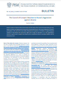 The Council of Europe’s Reaction to Russia’s Aggression against Ukraine Cover Image