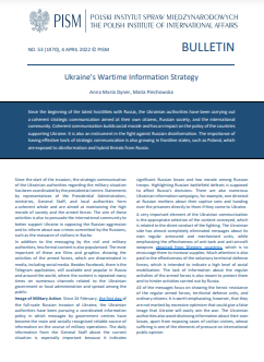 Ukraine’s Wartime Information Strategy Cover Image