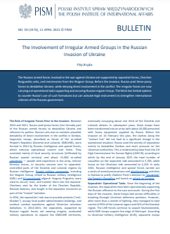 The Involvement of Irregular Armed Groups in the Russian Invasion of Ukraine Cover Image