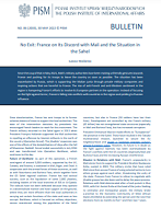 No Exit: France on Its Discord with Mali and the Situation in the Sahel Cover Image