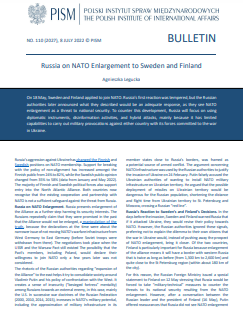 Russia on NATO Enlargement to Sweden and Finland