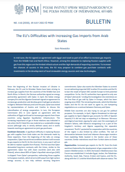 The EU’s Difficulties with Increasing Gas Imports from Arab States Cover Image