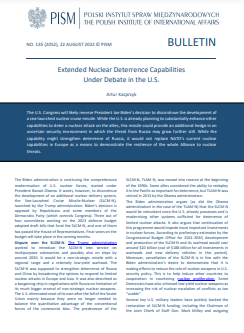 Extended Nuclear Deterrence Capabilities Under Debate in the U.S. Cover Image