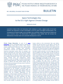 Space Technologies Key to the EU’s Fight Against Climate Change Cover Image
