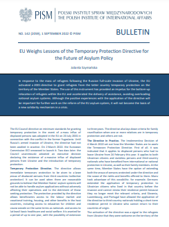 EU Weighs Lessons of the Temporary Protection Directive for the Future of Asylum Policy Cover Image