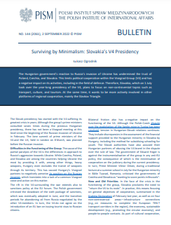 Surviving by Minimalism: Slovakia’s V4 Presidency