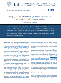 Gauging the Potential of Heavy Weapons Deliveries For Ukraine from the Middle and Far East Cover Image