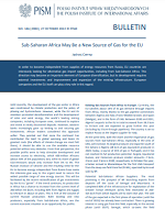Sub-Saharan Africa May Be a New Source of Gas for the EU Cover Image