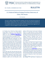 U.S. National Defense Strategy Prioritises Deterrence of China, Then Russia Cover Image