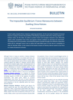 The Impossible Equilibrium: France Manoeuvres between Duelling China Policies Cover Image