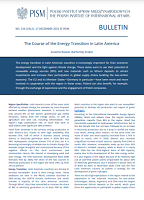 The Course of the Energy Transition in Latin America