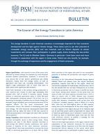 The Course of the Energy Transition in Latin America Cover Image