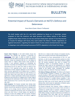 Potential Impact of Russia’s Demands on NATO’s Defence and Deterrence Cover Image