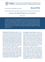 Omicron: No Global Solidarity on the Pandemic