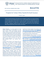 Prospects for Turkey’s Policy Towards the South Caucasus Cover Image