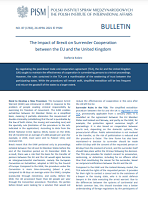 The Impact of Brexit on Surrender Cooperation between the EU and the United Kingdom