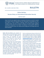 Online Warfare: Russian Policy on International Information Security Cover Image