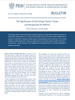 The Significance of the Energy Charter Treaty and Perspective for Reform