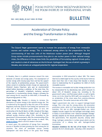 Acceleration of Climate Policy and the Energy Transformation in Slovakia