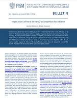 Implications of Nord Stream 2’s Completion for Ukraine