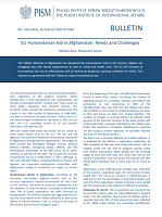 EU Humanitarian Aid in Afghanistan: Needs and Challenges