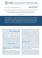 Russia’s Wagner Group Expanding Influence in Africa